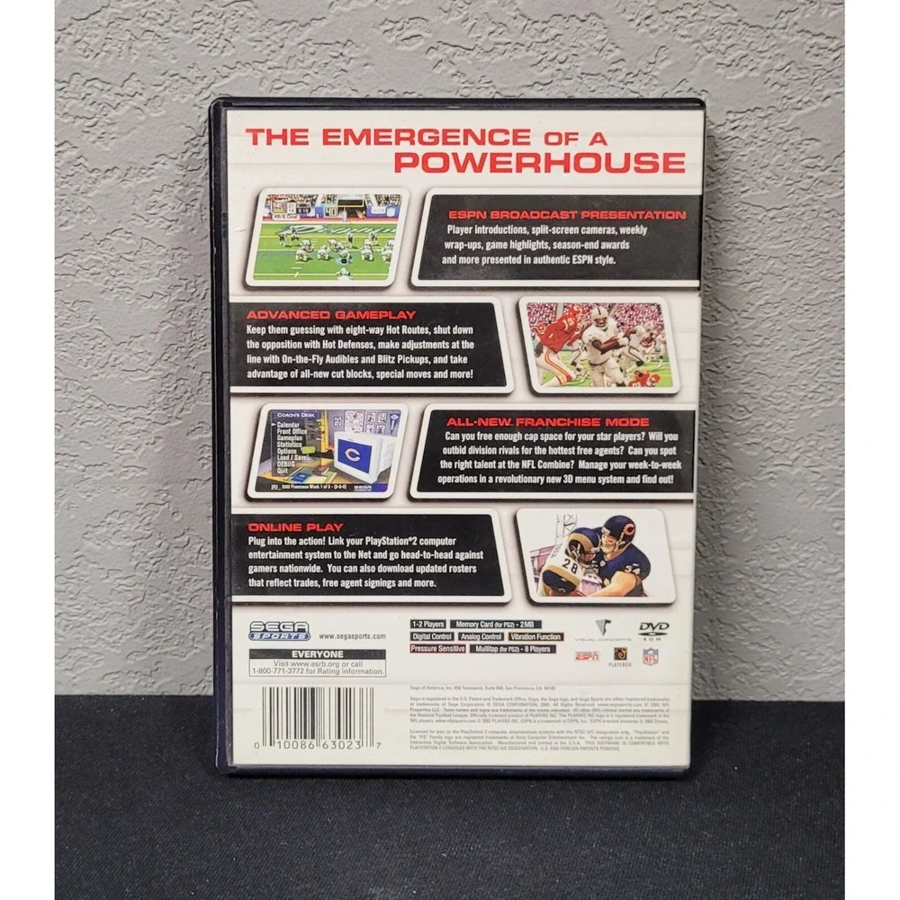 Sega nfl 2k3